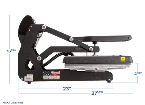 The MAXX® Clam Heat Press by Stahls'