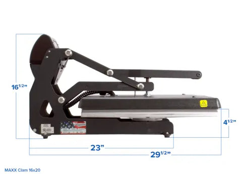 The MAXX® Clam Heat Press by Stahls'